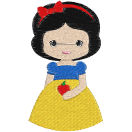 Matriz de Bordado Branca de Neve Disney